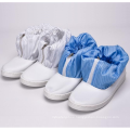 White Blue Color Industrial Safety Working Cleanroom Booties